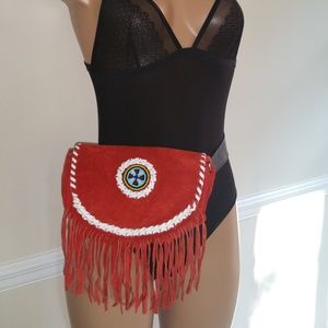 Vintage suede Fanny pack